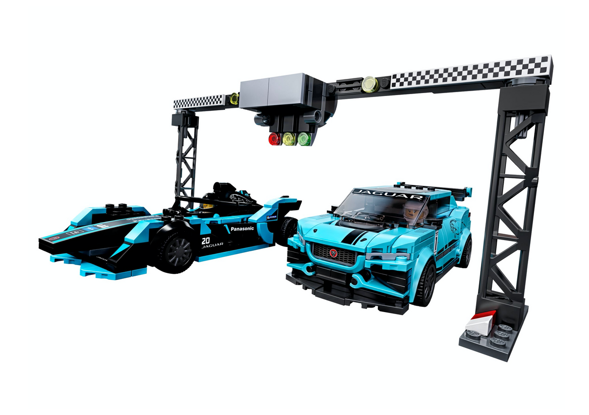 76898 Formula E Panasonic Jaguar Racing Gen2 Car & Jaguar I-Pace eTrophy product image 2, provided for visual reference and