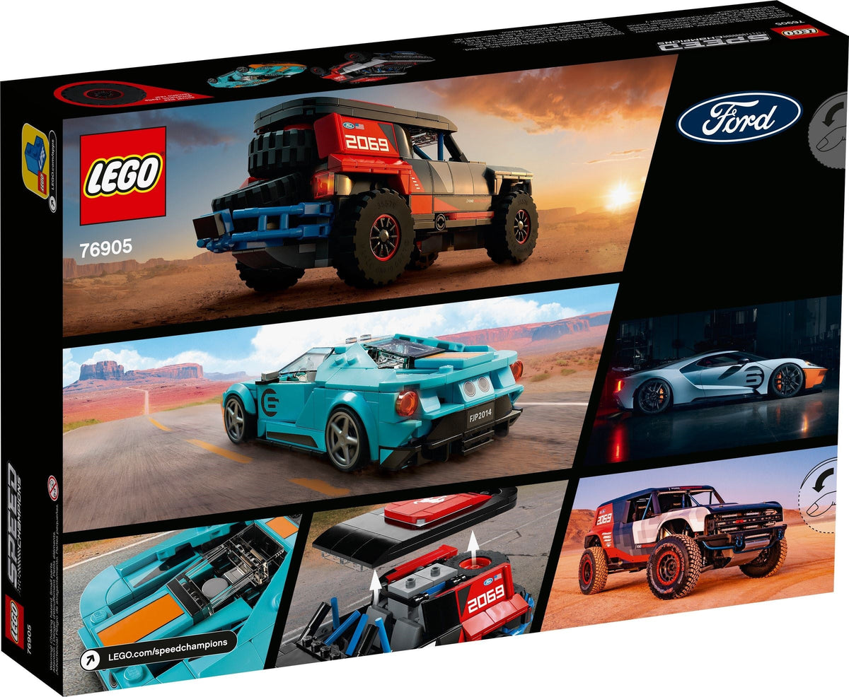 76905 LEGO Ford GT Heritage Edition and Bronco R CERTIFIED PRE-OWNED product image 2, provided for visual reference and