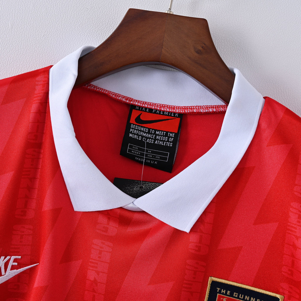 Retro Arsenal Jersey 1993-94 Home Football Kit Soccer product image 8
