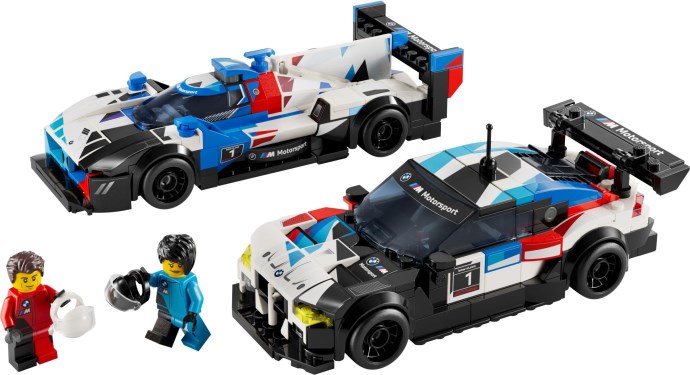76922 LEGO BMW M4 GT3 & BMW M Hybrid V8 Race Cars product image 3, provided for visual reference and product detail review