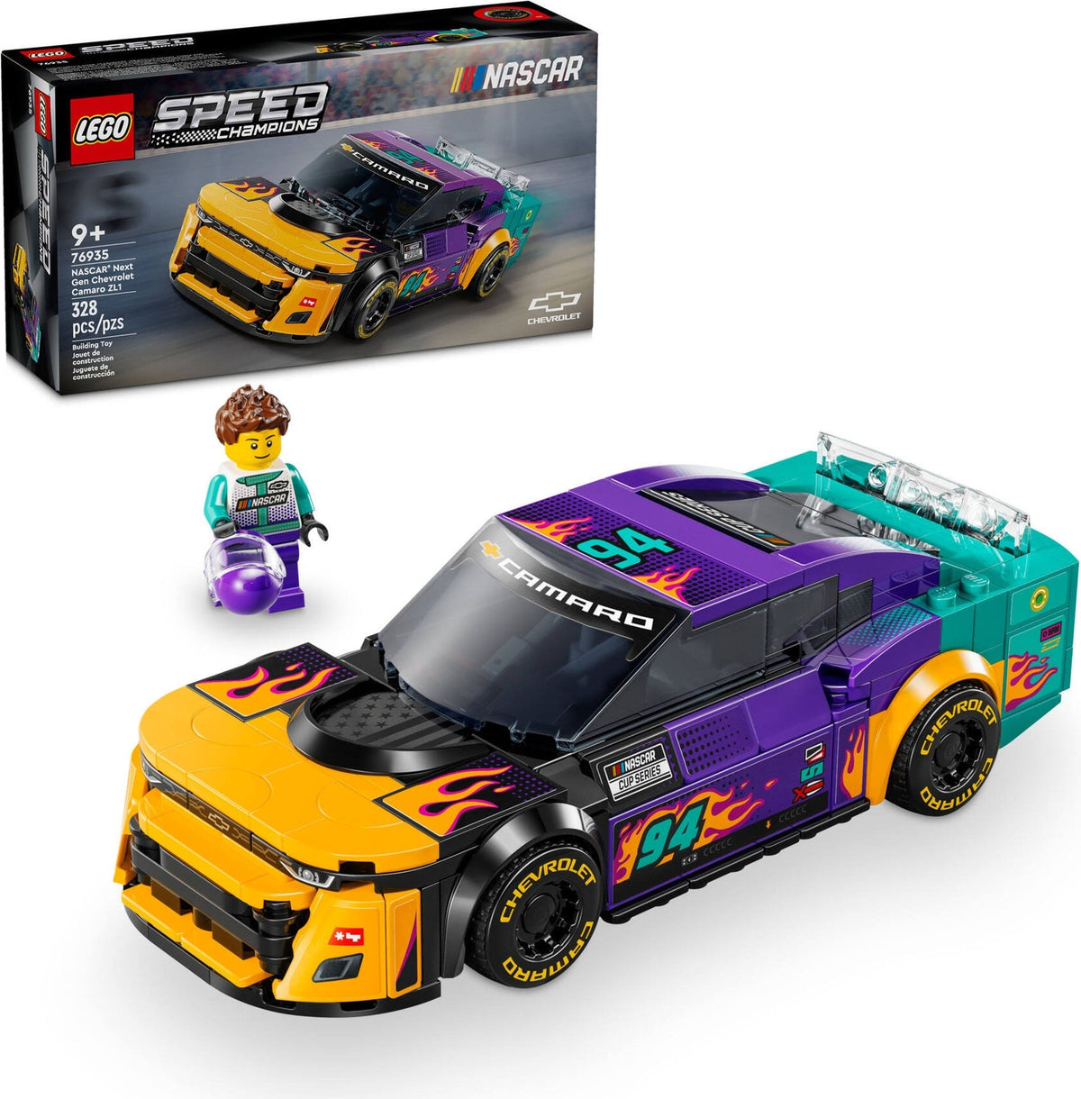76935 NASCAR® Next Gen Chevrolet Camaro ZL1 product image 1, provided for visual reference and product detail review