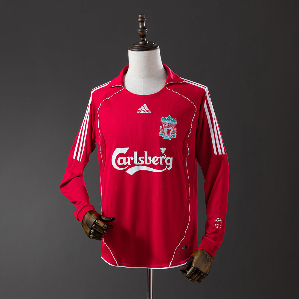 Liverpool Jersey 2006-07 Home Retro Football Kit Long product image 1
