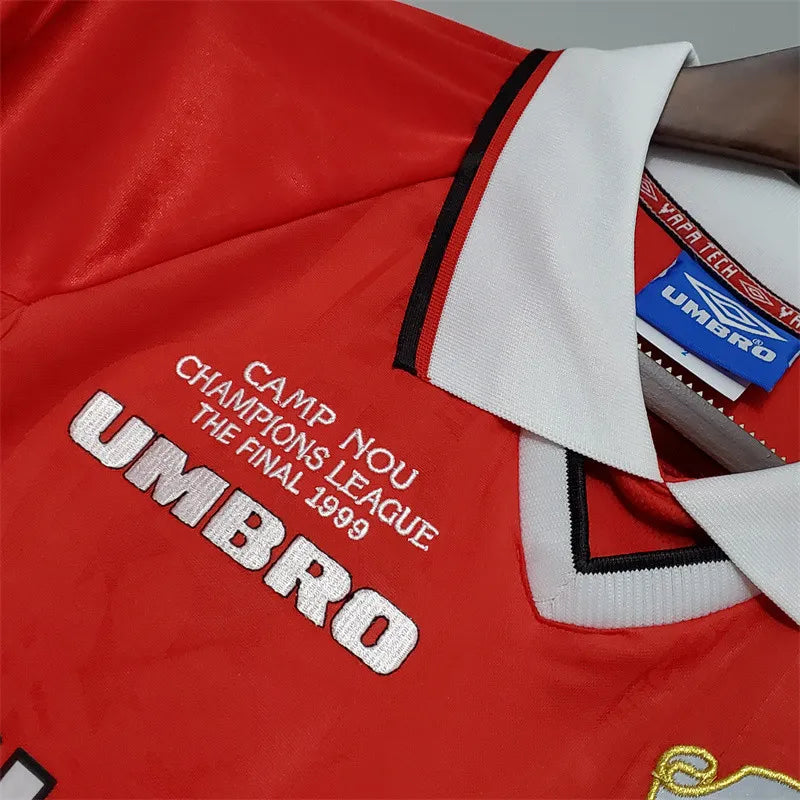 Manchester United Jersey Home Kit 1999/00 Retro Long product image 9