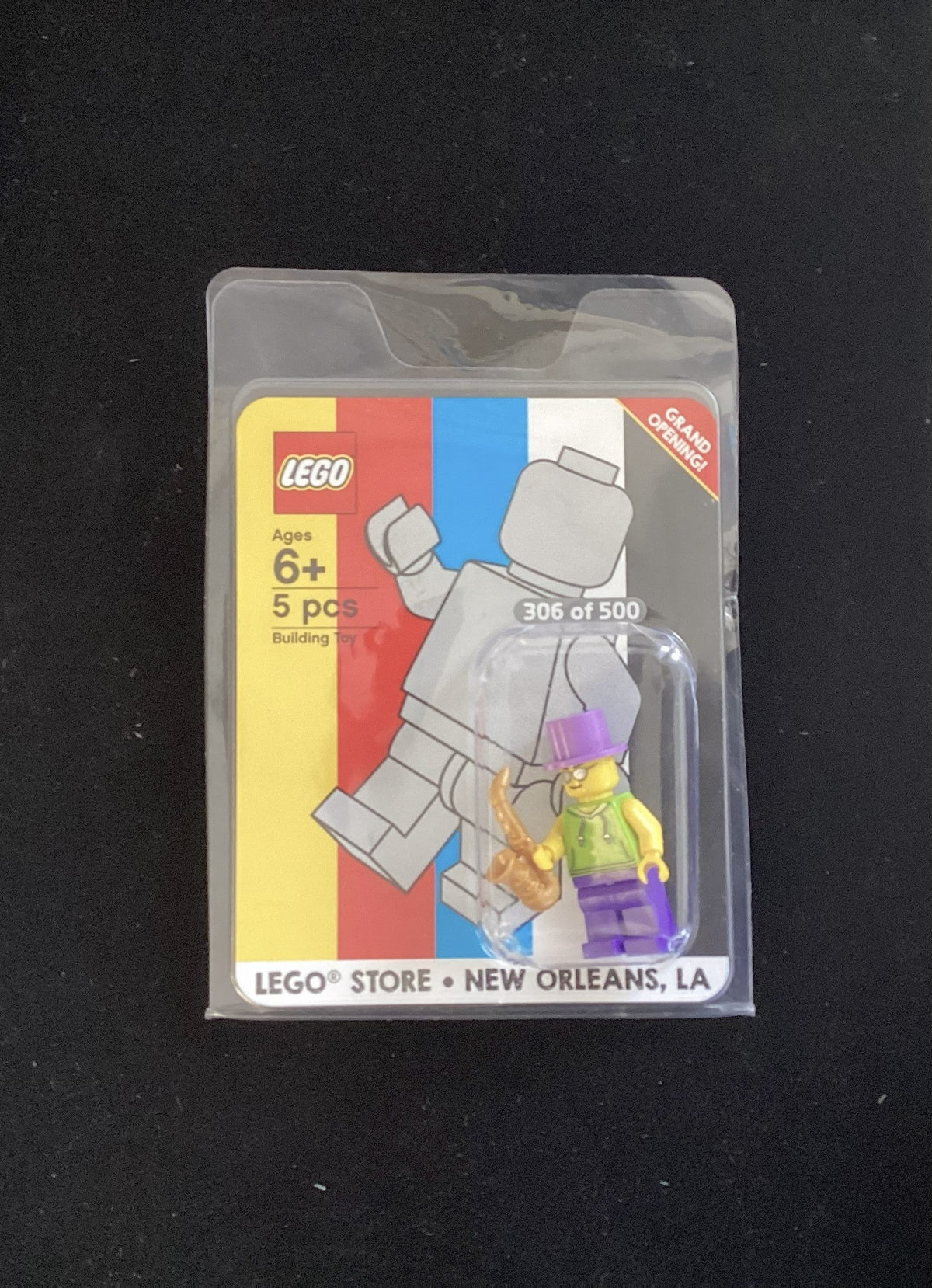 LEGO New Orleans Store Grand Opening Minifigure #166 product image 3, provided for visual reference and product detail review