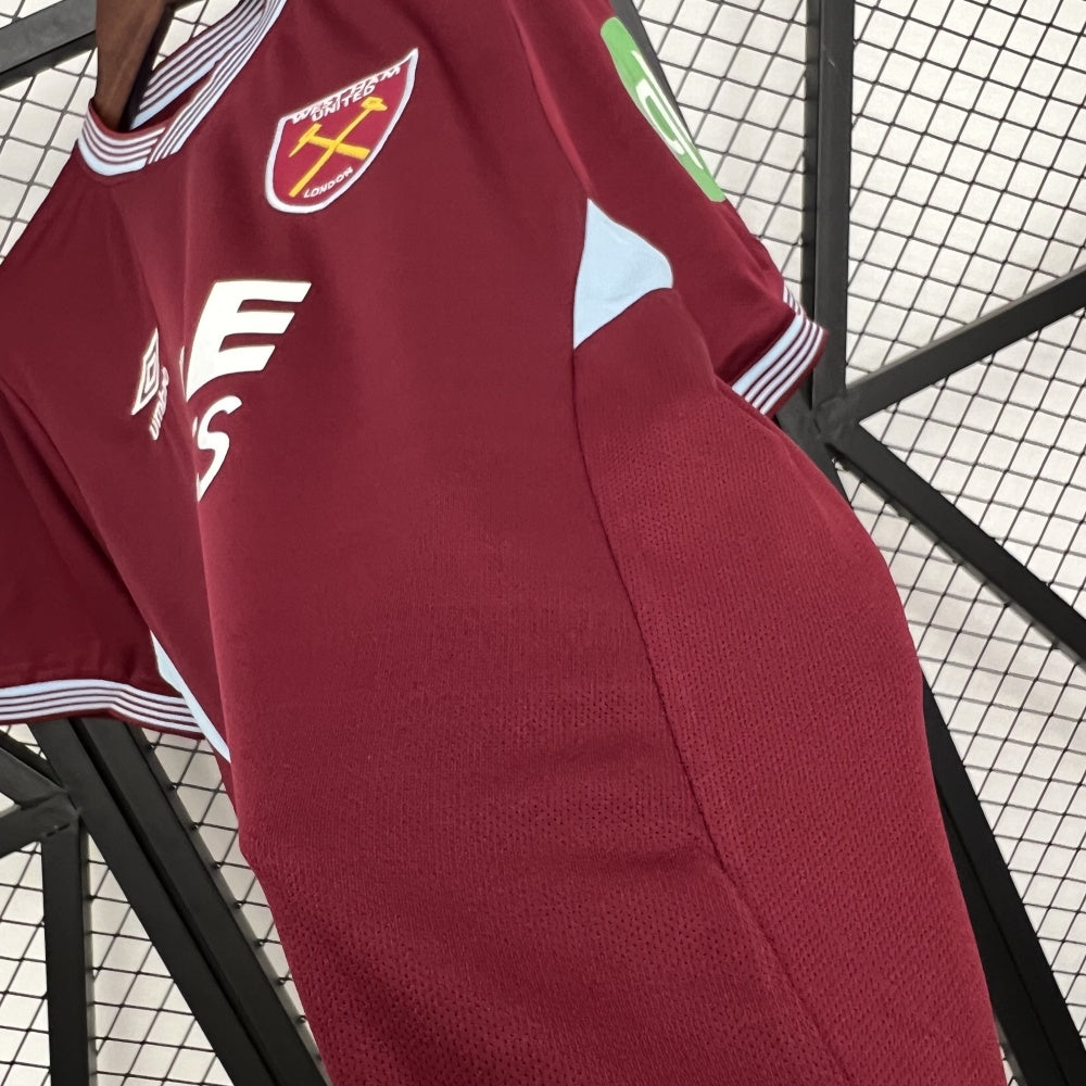 West Ham United Jersey 25/26 Home Football Kit Soccer product image 9