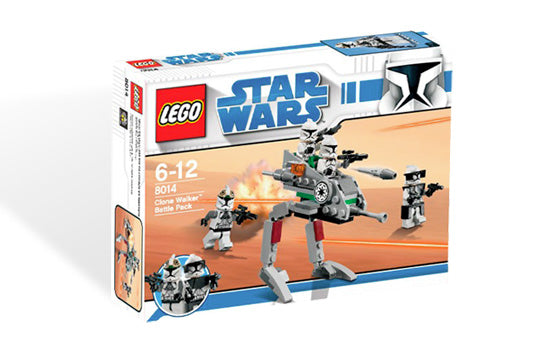 8014 Clone Walker Battle Pack PRE-OWNED CERTIFIED product image 1, provided for visual reference and product detail review