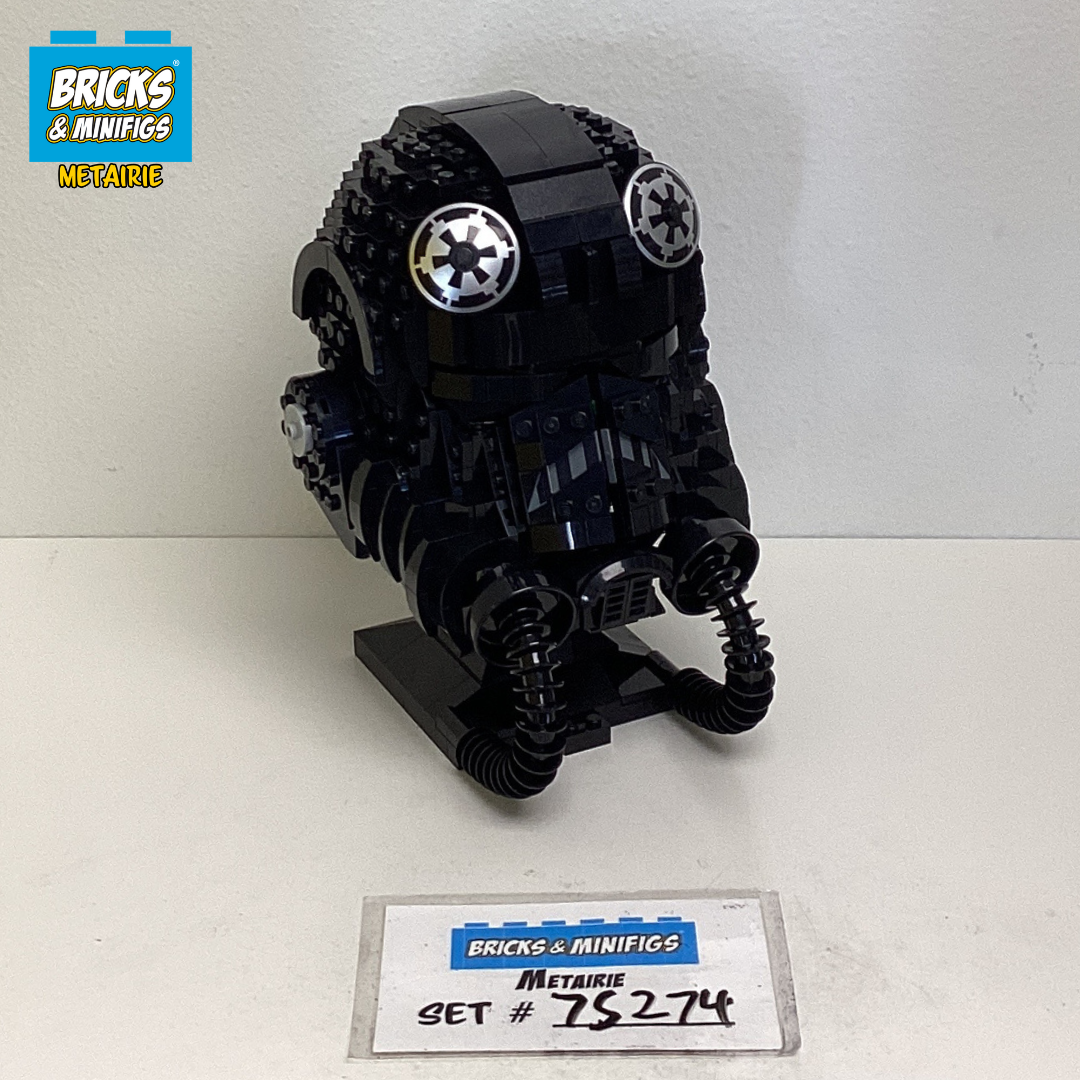 75274 TIE Fighter Pilot Helmet (U1) product image 1, provided for visual reference and product detail review