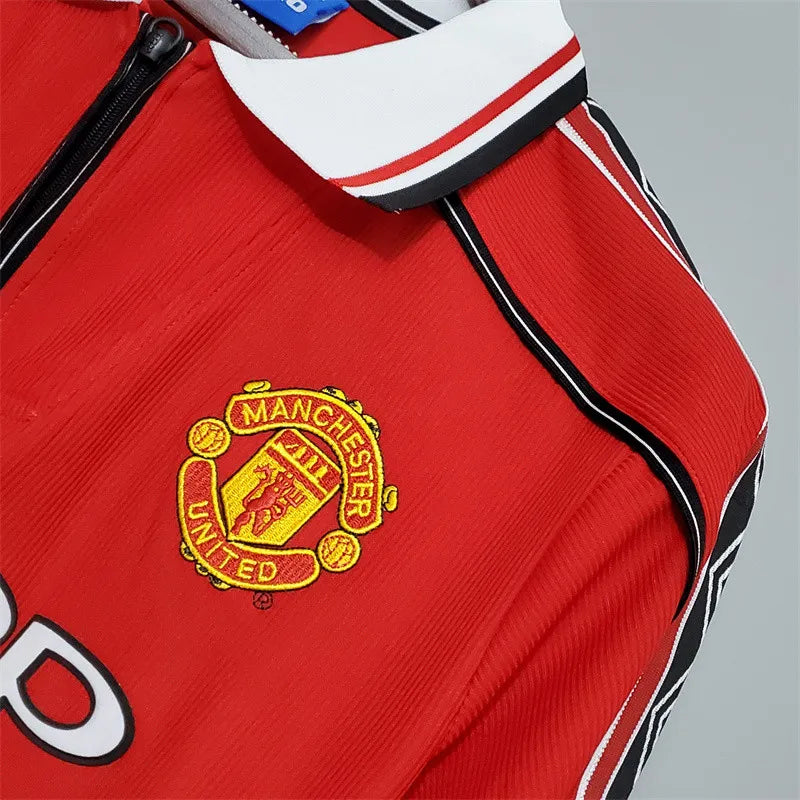 Manchester United Jersey Home Kit 1998/99 Retro Long product image 5