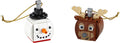 854050 Snowman and Reindeer Ornament product image 1, provided for visual reference and product detail review