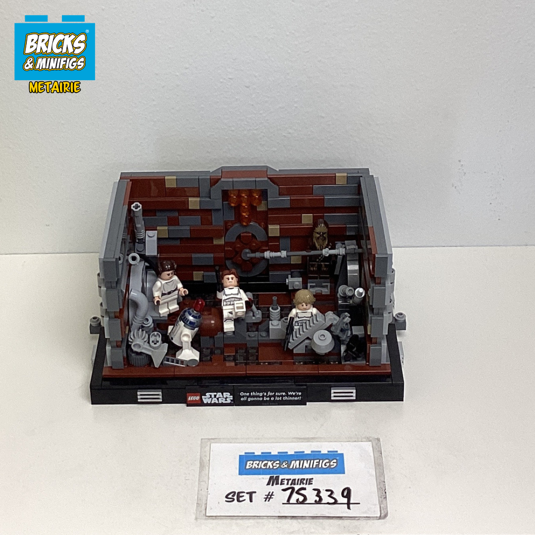 75339 Death Star Trash Compactor Diorama (U1) product image 1, provided for visual reference and product detail review
