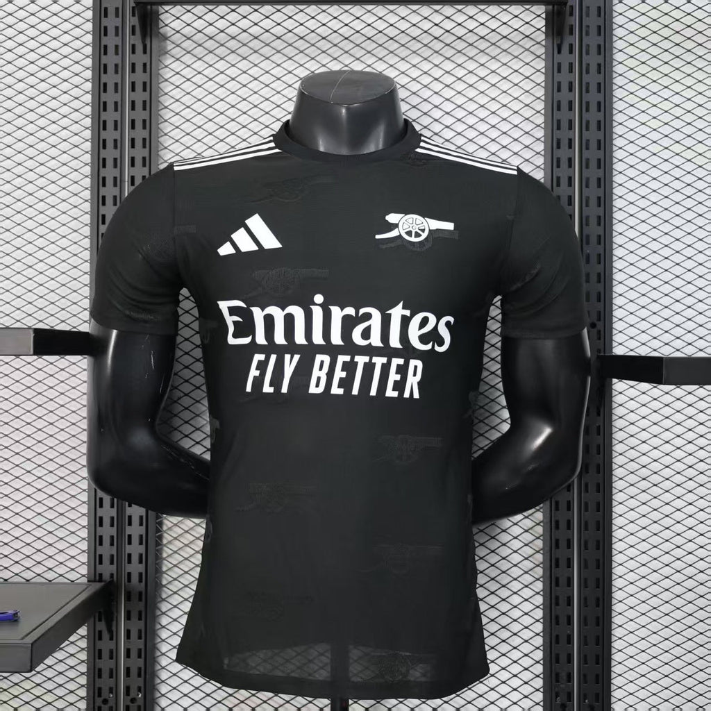 Player Version Arsenal Jersey 25/26 Black Football Kit product image 1