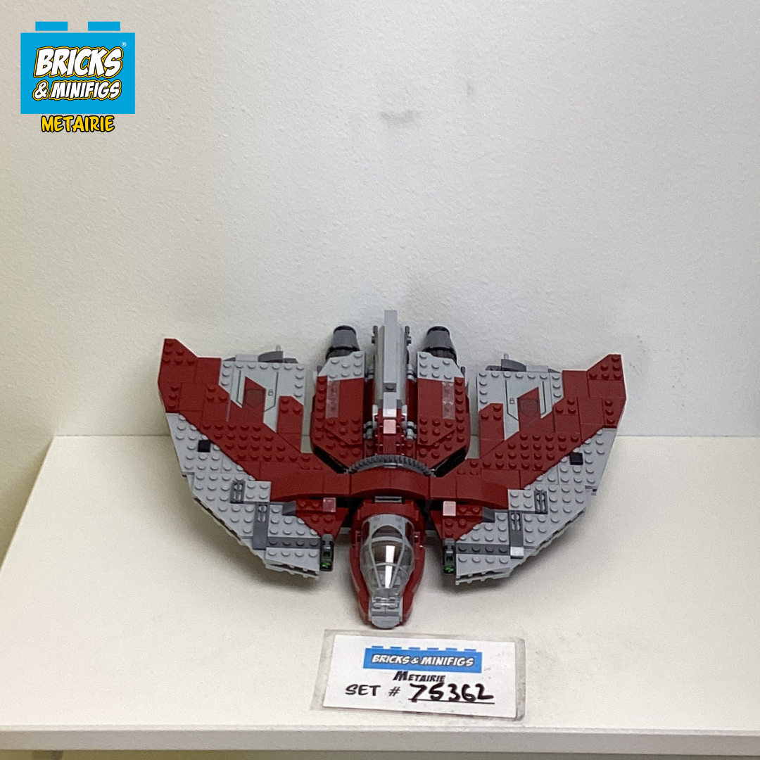 75362 Ahsoka Tano's T-6 Jedi Shuttle (U2) product image 1, provided for visual reference and product detail review