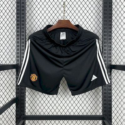 Manchester United Shorts 25/26 Home Black Football Kit product image 1