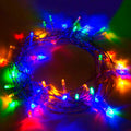 10 Meter 100 Led Battery Operated Led Fairy String Light , Multi