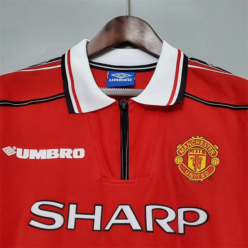 Manchester United Jersey Home Kit 1998/99 Retro Long product image 2