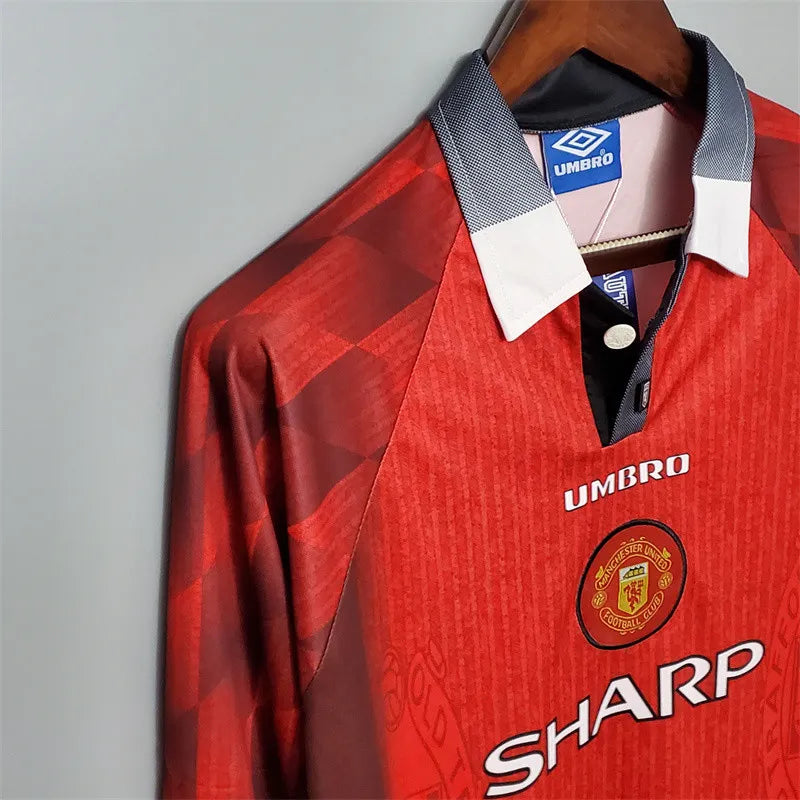 Manchester United Jersey Home Kit 1996 Retro Long Sleeves product image 8