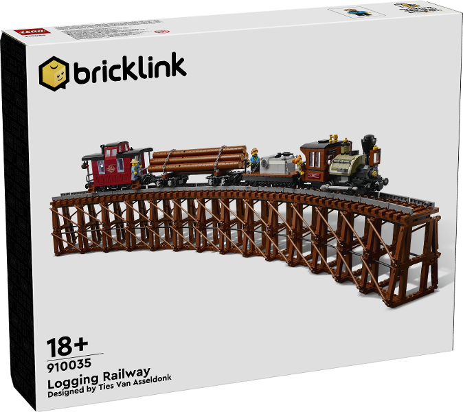 910035 LEGO (BL) Logging Railway product image 1, provided for visual reference and product detail review