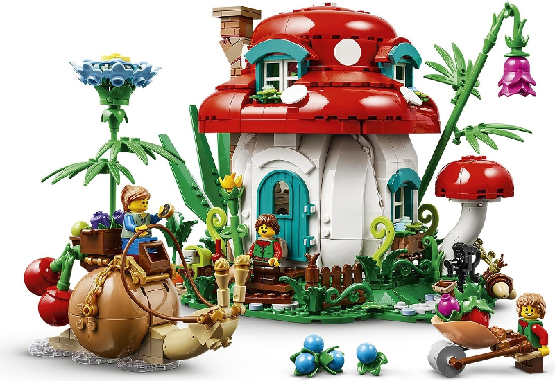 910037 LEGO (BL) Mushroom House product image 1, provided for visual reference and product detail review