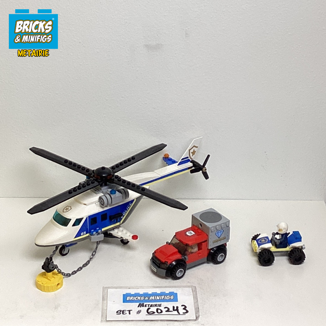 60243 Police Helicopter Chase (U1) product image 1, provided for visual reference and product detail review
