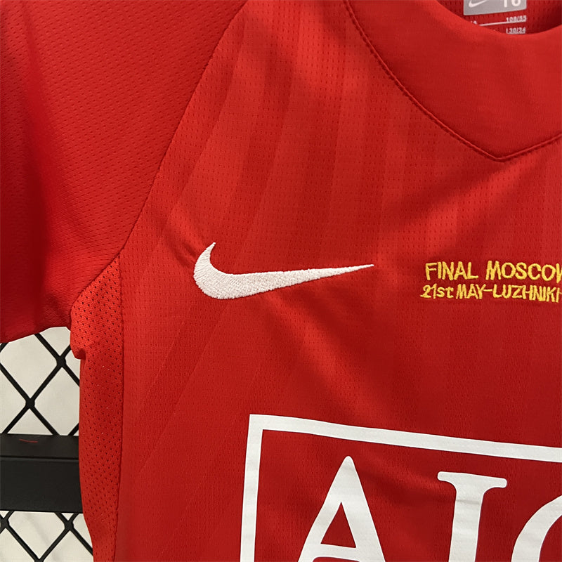 Retro Kids Manchester United Home Jersey 07/08 product image 3