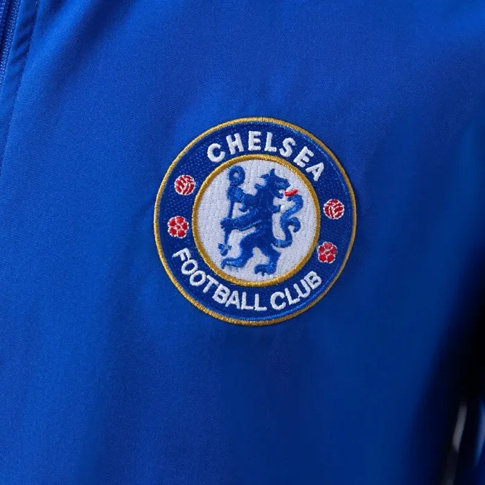 Chelsea Windbreaker 2005-06 Blue Football Kit Soccer Jersey product image 2