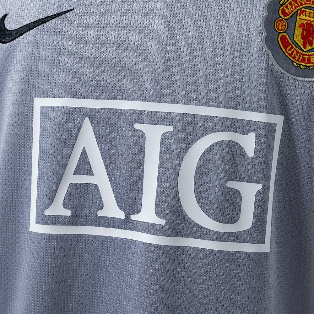 Manchester United Jersey 2007/08 Grey Goalkeepe Retro Kit product image 6