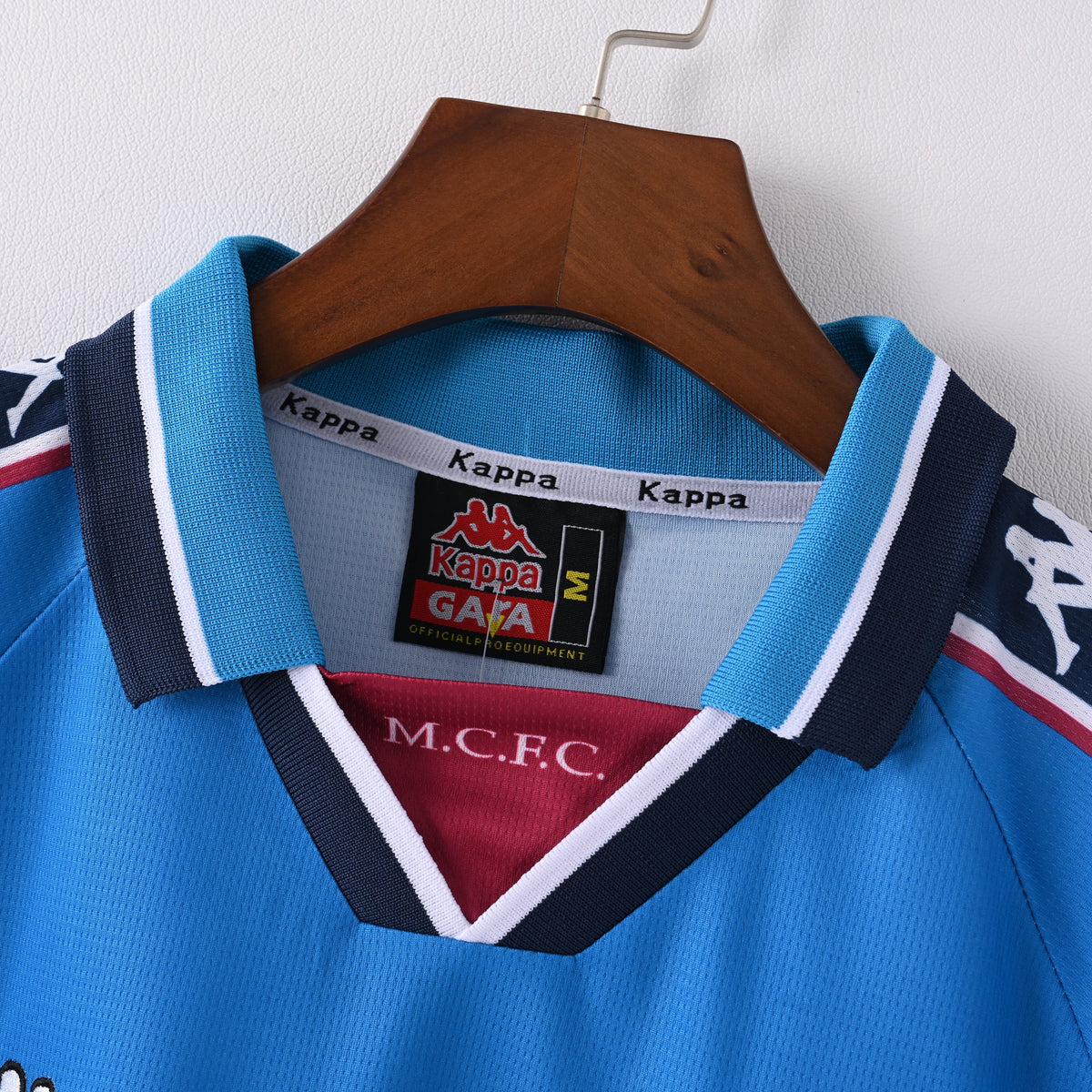 Retro Manchester City Jersey 1997-98 Home Football Kit product image 7