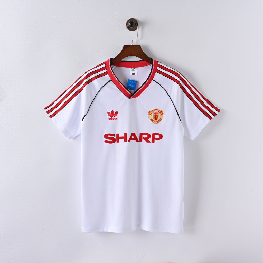 Retro Manchester United Jersey 1988-90 Away Football Kit product image 1