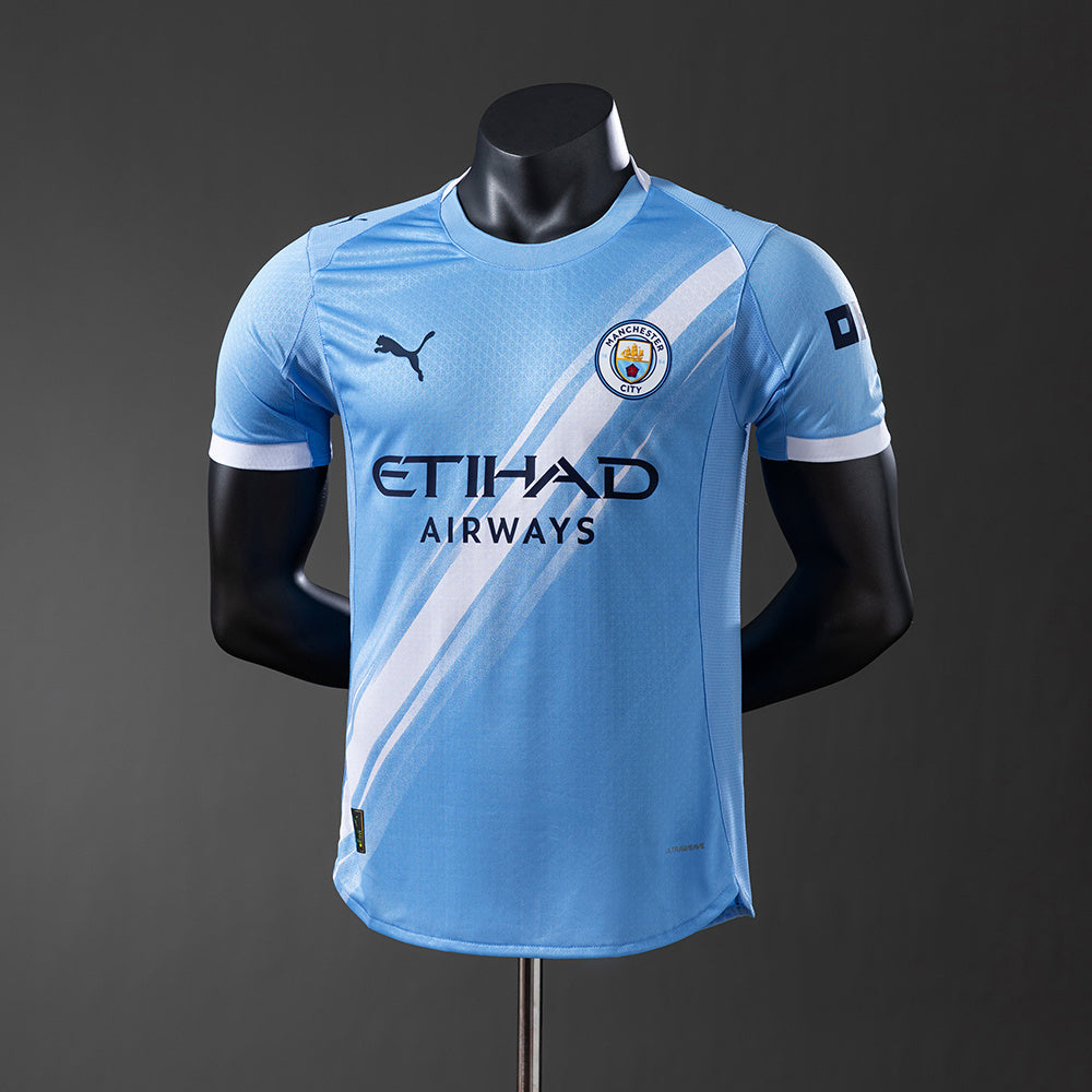 Manchester City Jersey 25/26 Home Football Kit Player product image 1