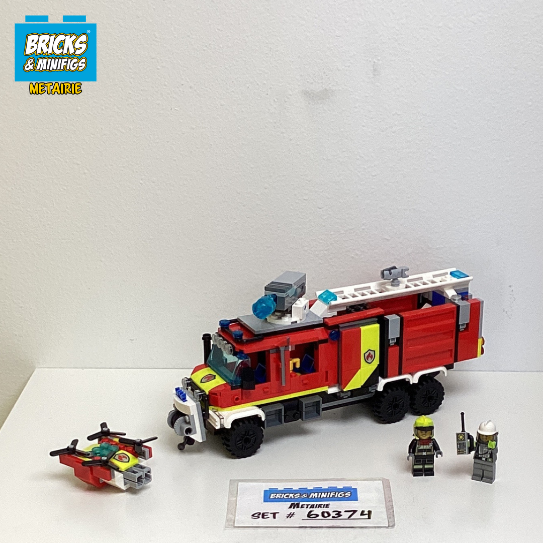 60374 Fire Command Truck (U1) product image 1, provided for visual reference and product detail review