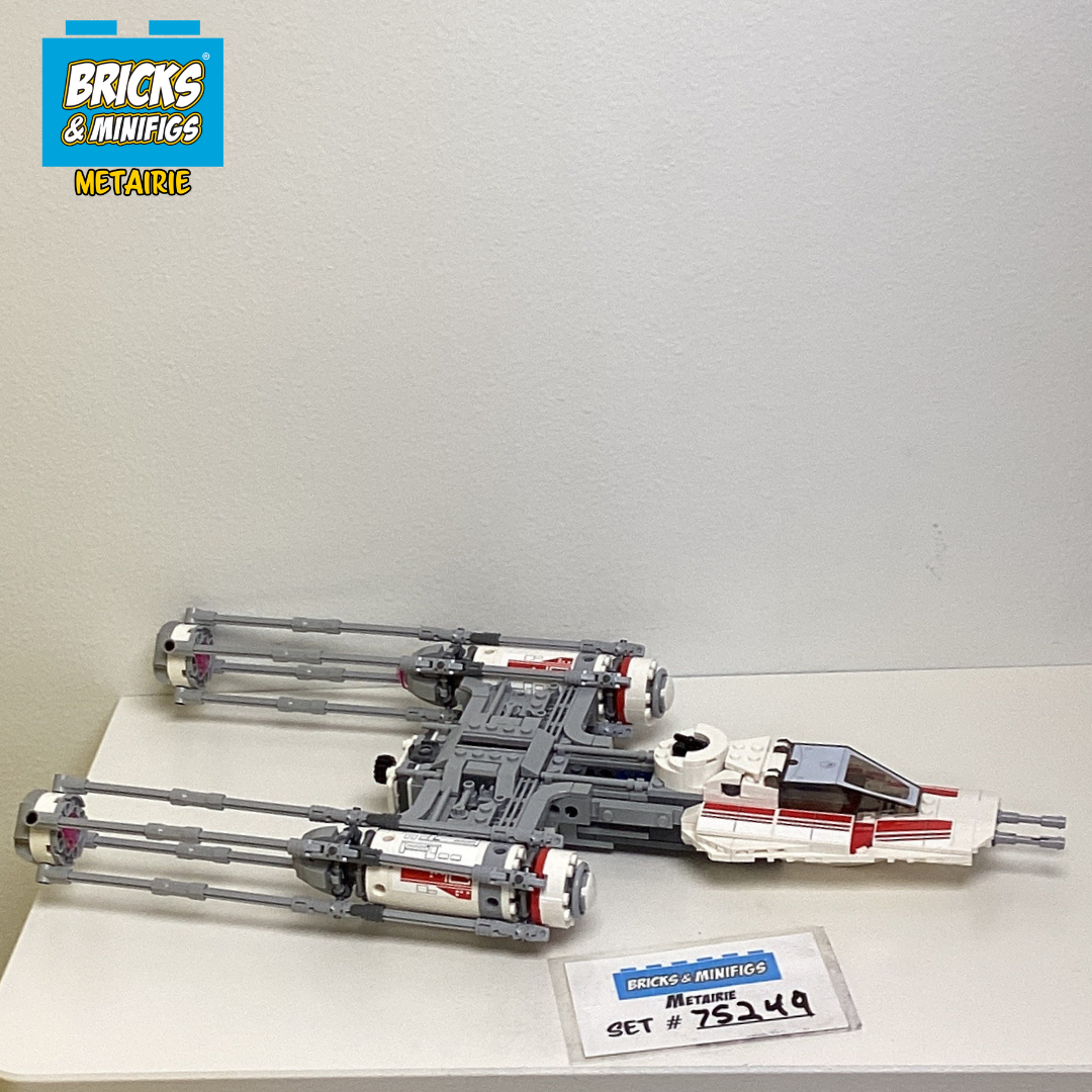 75249 Resistance Y-wing Starfighter (U2) product image 1, provided for visual reference and product detail review