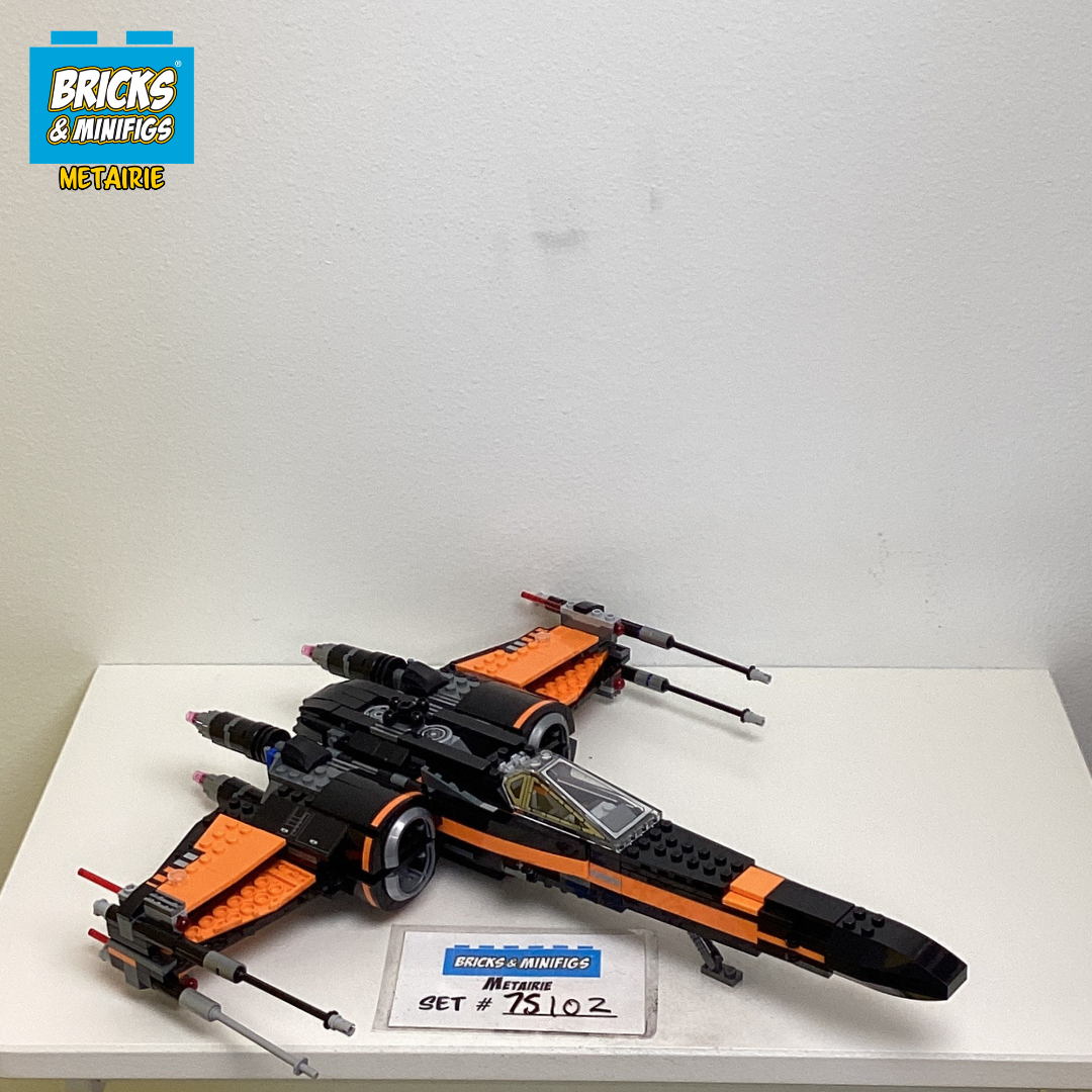 75102 Poe's X-wing Fighter (U2) product image 1, provided for visual reference and product detail review