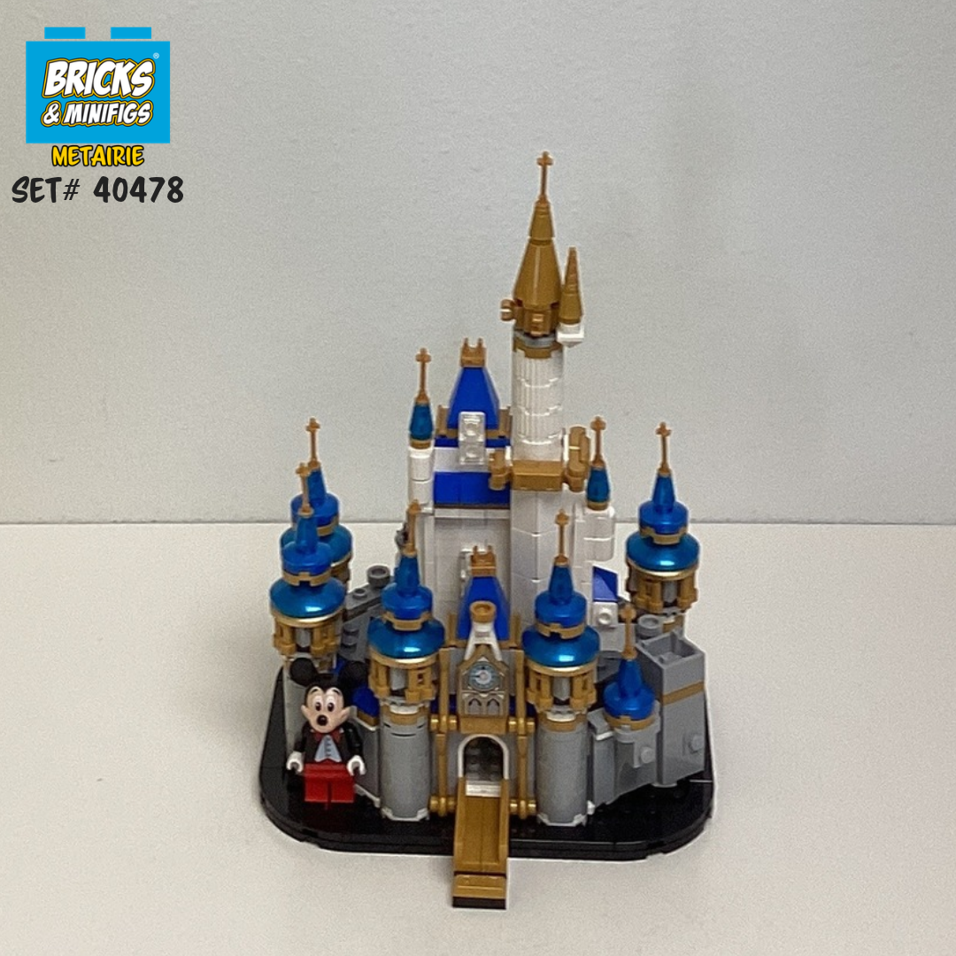 40478 Mini Disney Castle (U) product image 1, provided for visual reference and product detail review
