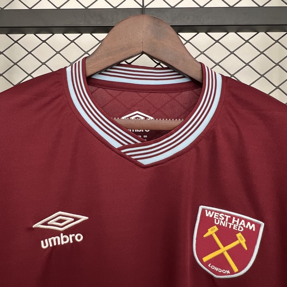 West Ham United Jersey 25/26 Home Football Kit Soccer product image 2