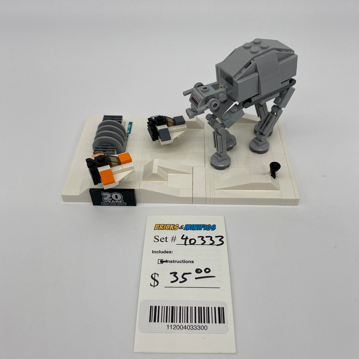 40333 Battle of Hoth 20th Anniversary (U) product image 1, provided for visual reference and product detail review
