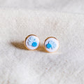 Mellow Resurgence Stud Handmade Polymer Clay Earring