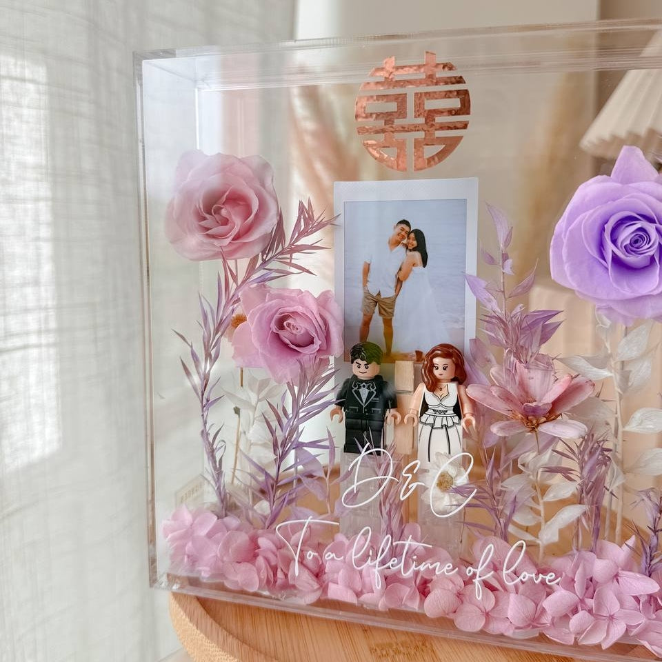 Aila Acrylic Box Frame (Islandwide Delivery)