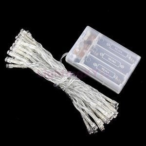 10 Meter 100 Led Battery Operated Led Fairy String Light , Multi