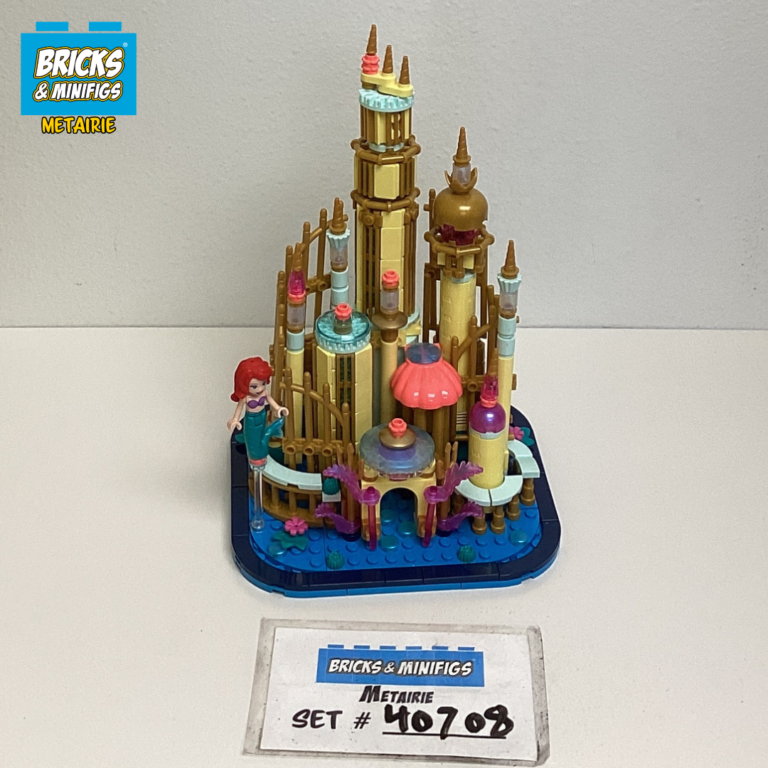 40708 Mini Disney Ariel's Castle (U) product image 1, provided for visual reference and product detail review