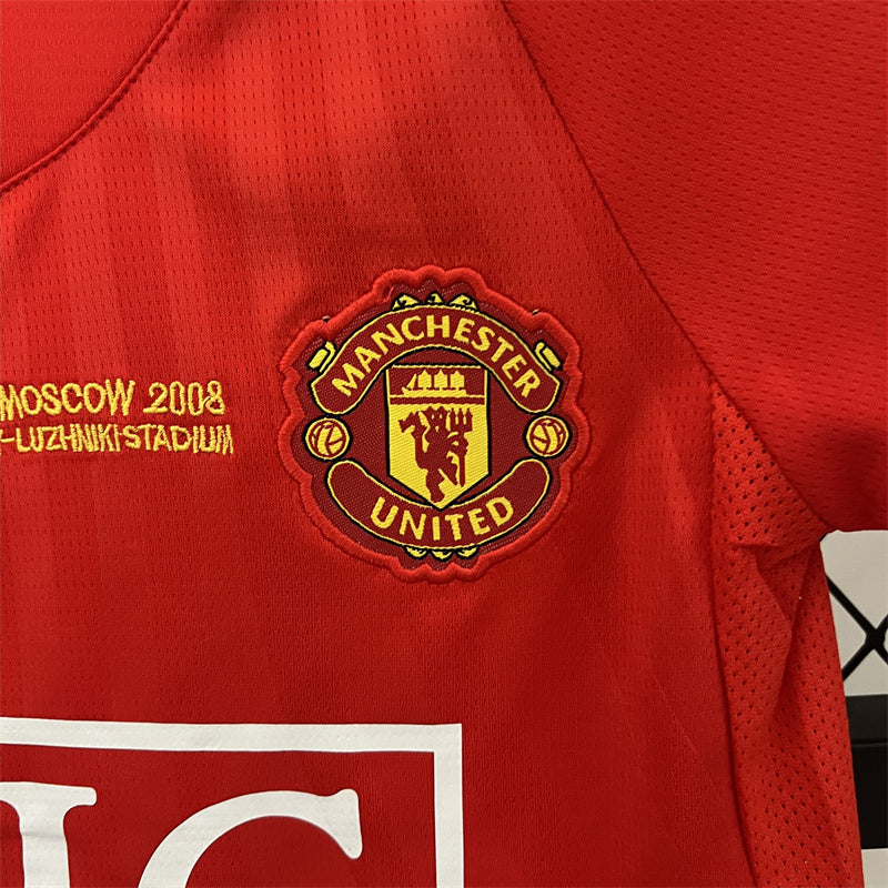 Retro Kids Manchester United Home Jersey 07/08 product image 4
