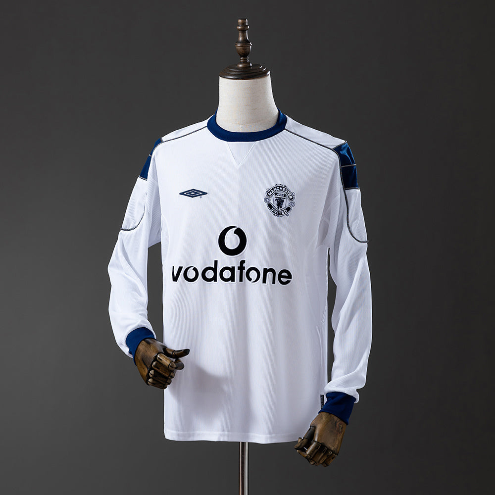 Manchester United Jersey 2000-01 Away Retro Kit Long Sleeve product image 1