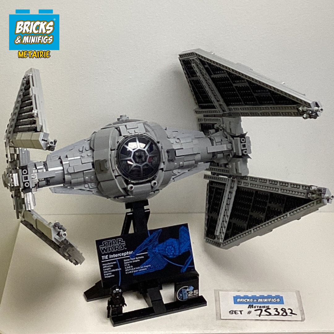 75382 TIE Interceptor (U1) product image 1, provided for visual reference and product detail review