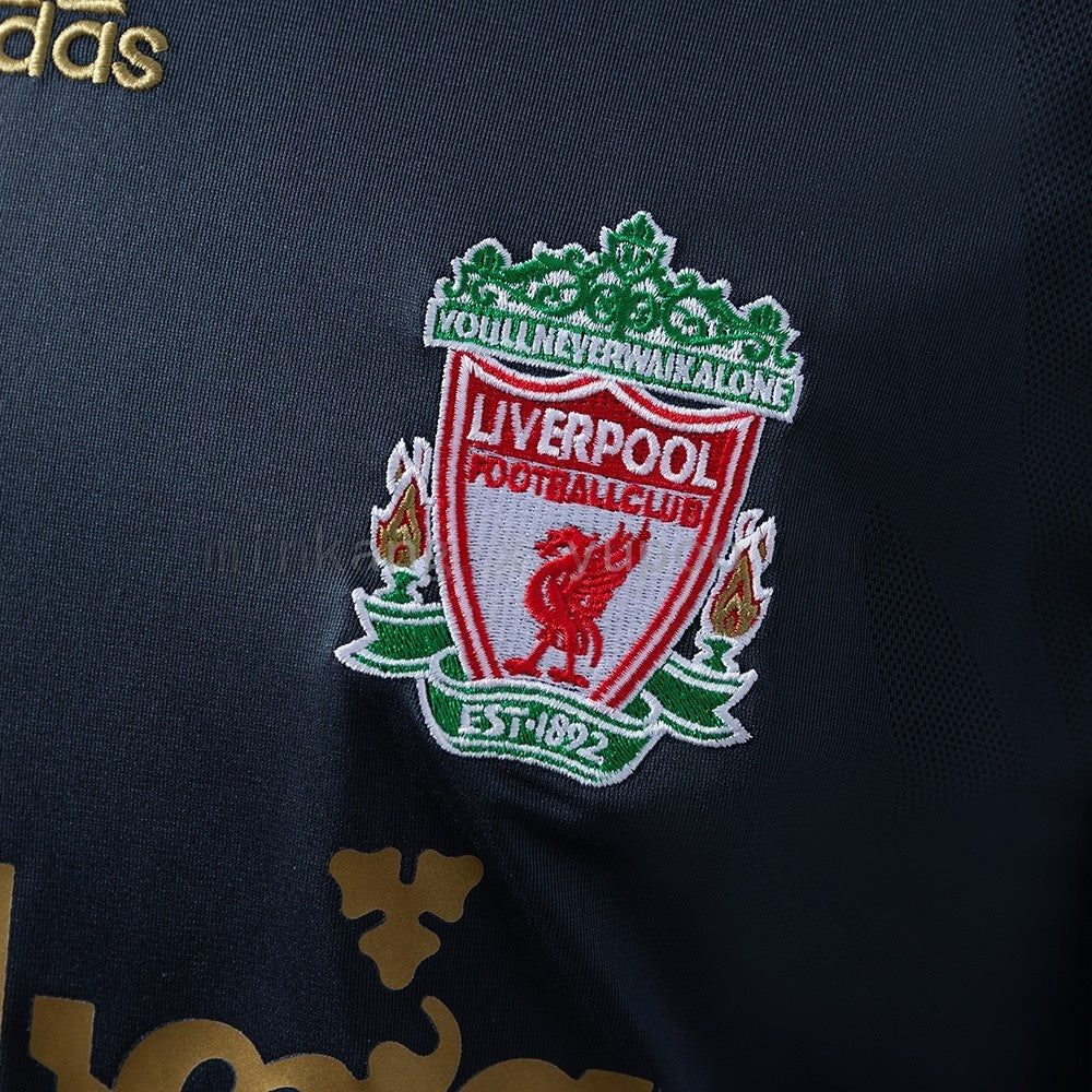 Liverpool Jersey 2009-10 Away Retro Football Kit Long product image 5