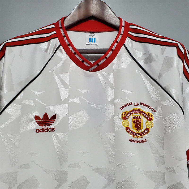 Manchester United Jersey Away Kit 1991 Retro Football Team product image 2