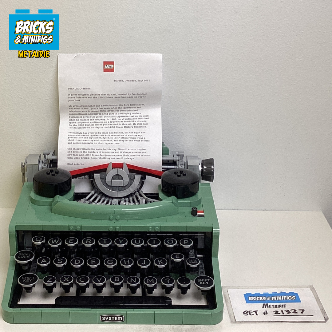 21327 Typewriter (U) product image 1, provided for visual reference and product detail review