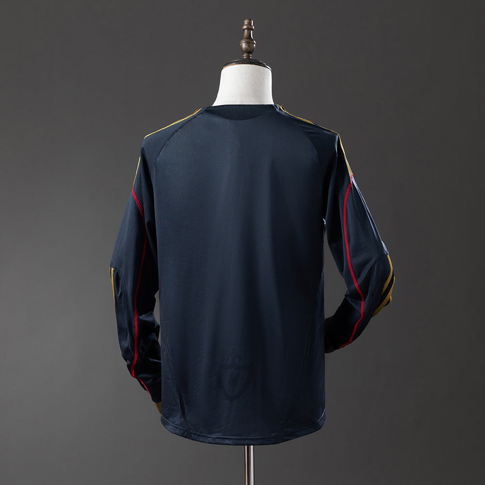 Liverpool Jersey 2009-10 Away Retro Football Kit Long product image 2
