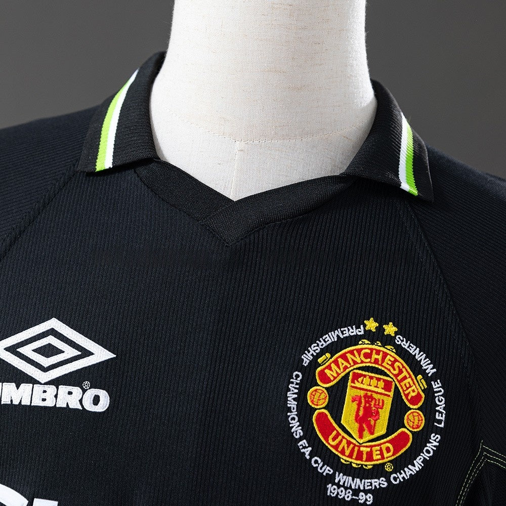 Manchester United Jersey 1998-99 Third Retro Kit Long product image 7