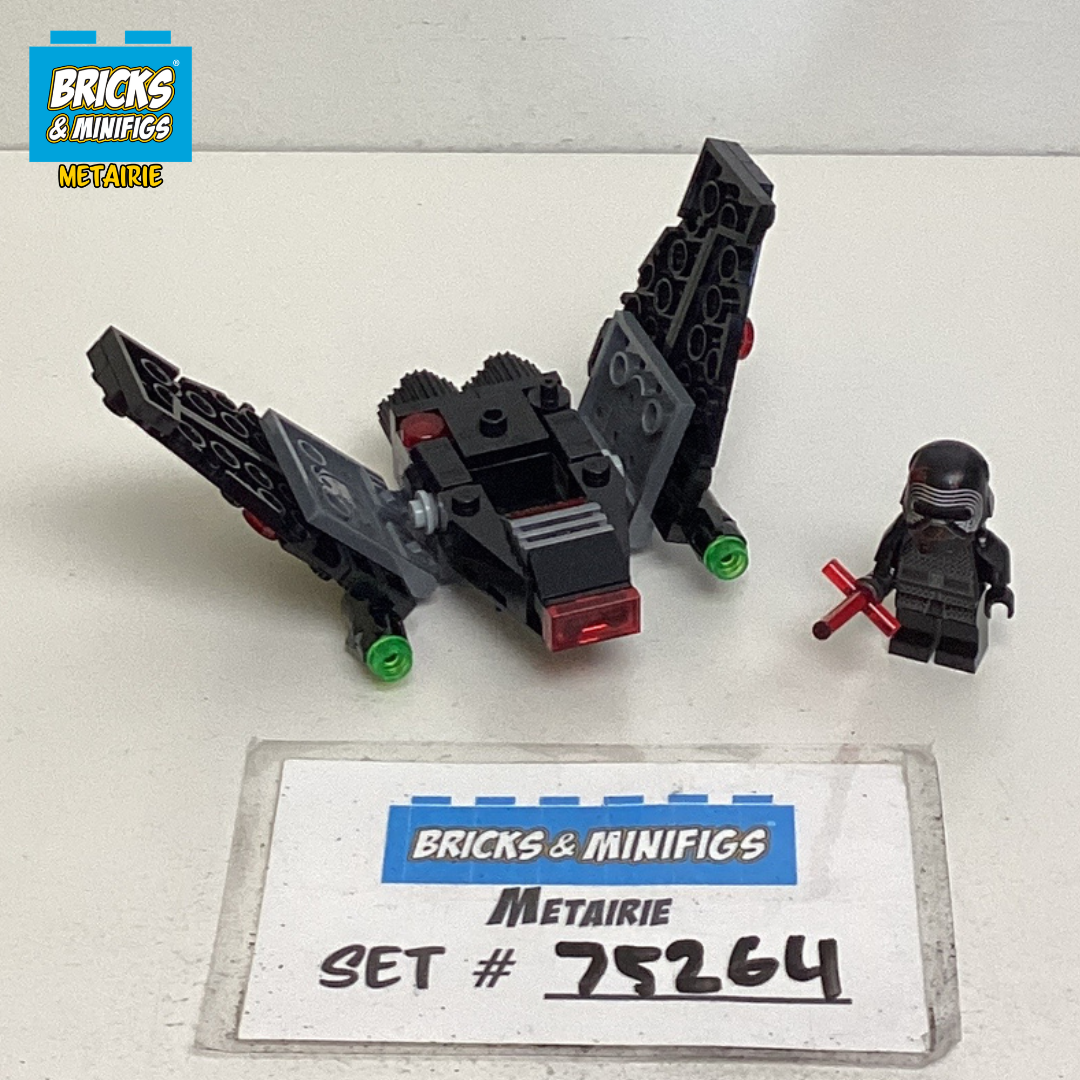 75264 Kylo Ren's Shuttle Microfighter (U) product image 1, provided for visual reference and product detail review