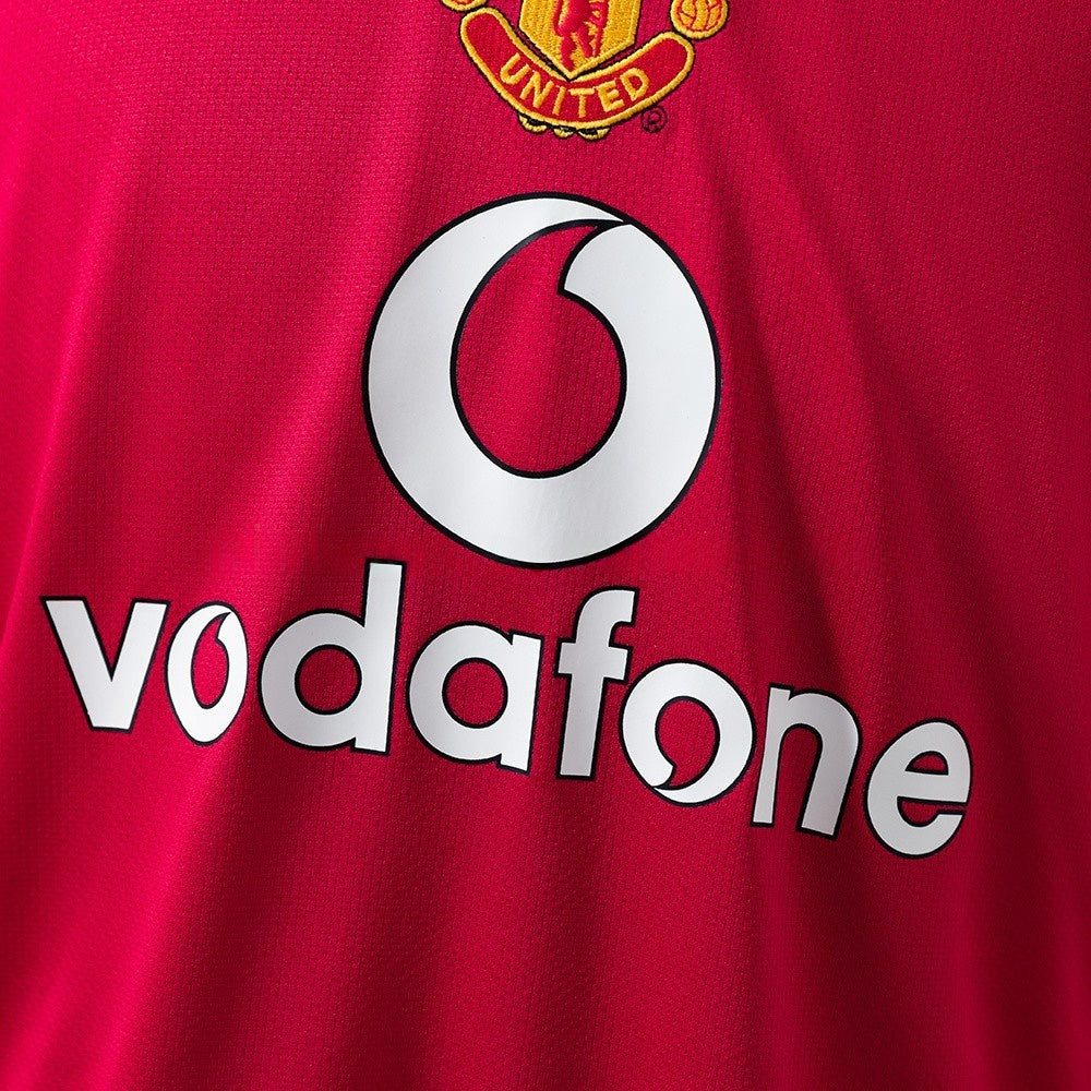 Manchester United Jersey 2004/06 Home Retro Kit Long Sleeves product image 6