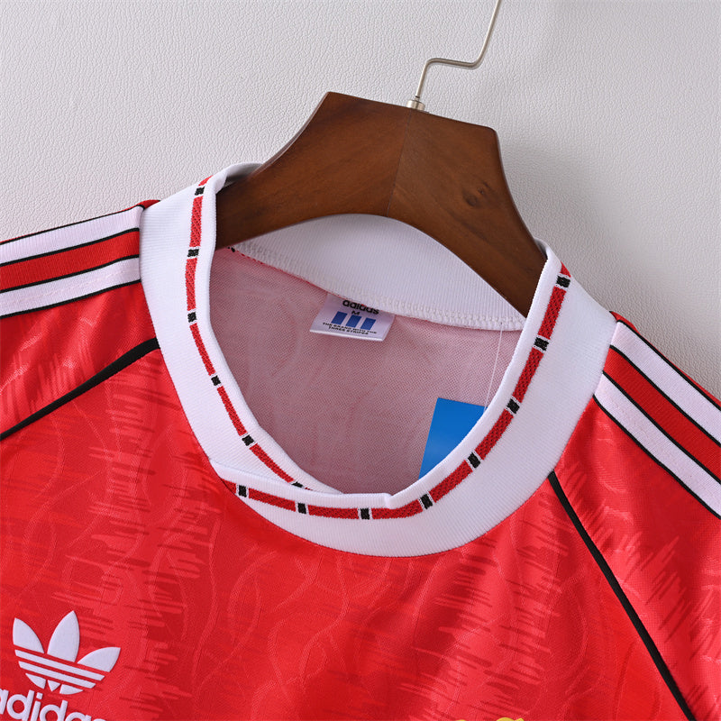 Retro Manchester United Jersey 1991-92 Home Football Kit product image 8